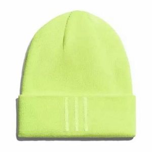 IVY PARK neon green beanie